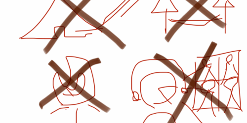 2025.04.19 商業デザイナーとして/ピクトグラムを作成する（10：00 AM~3:30 PM）